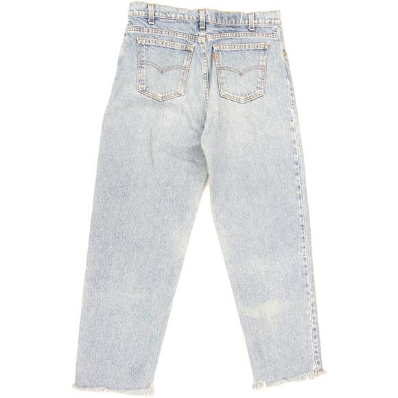 90s Vintage Levi's Orange Tab Relaxed Rock Grunge Skate Festival Denim Jeans - Picture 2 of 6